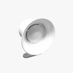 Sinalizador Sonoro 105db – sirene simples – branco