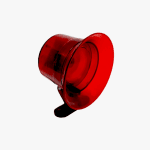 Sinalizador Sonoro 105db – sirene simples – vermelho